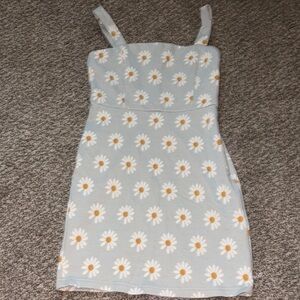 Floral Sundress with Daisy Print